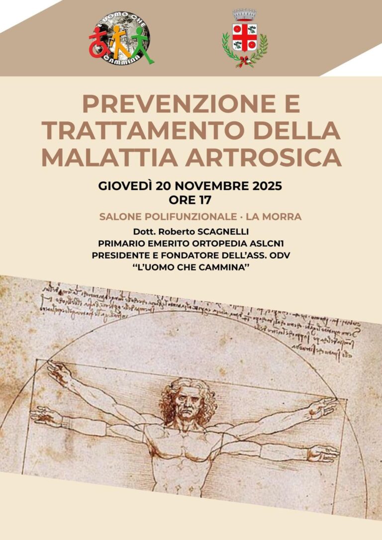 PREVENZIONE E TRATTAMENTO DELLA MALATTIA ARTROSICA